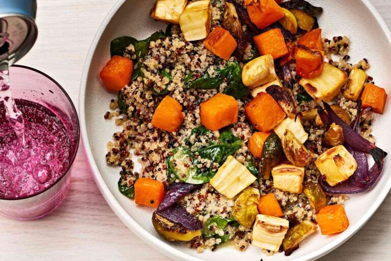 Real simple roasted root veggie