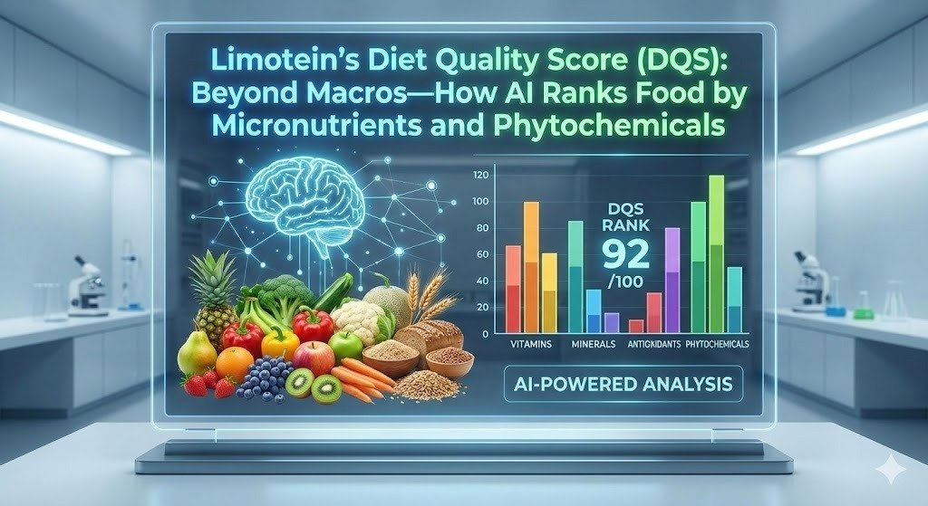 Limotein’s Diet Quality Score (DQS): How AI Ranks Food by Micronutrients and Phytochemicals
