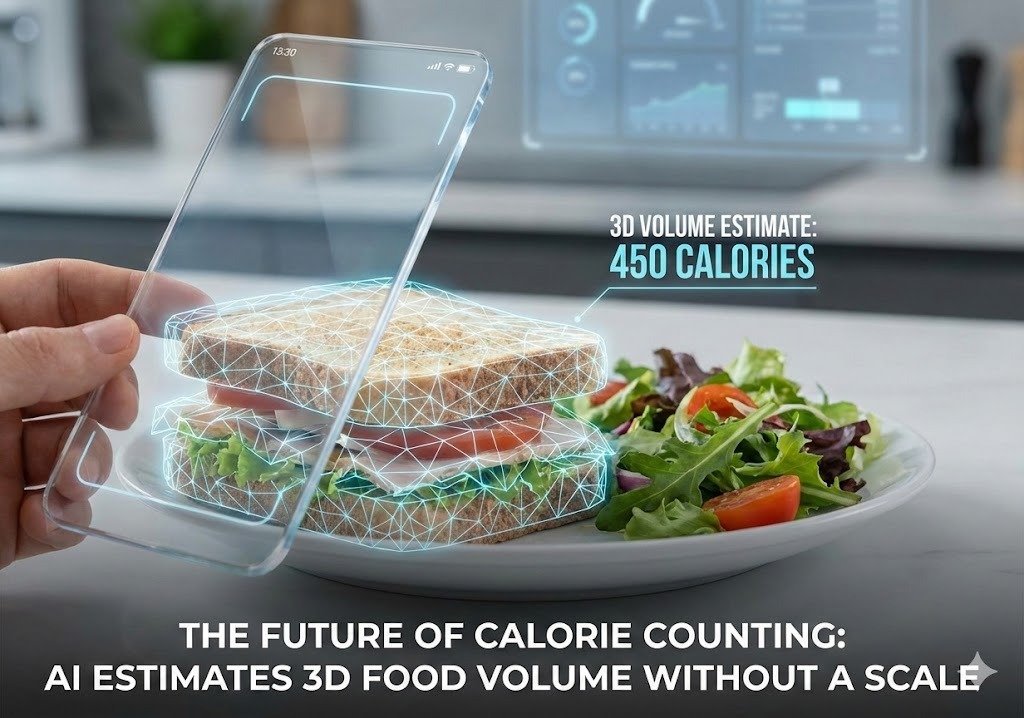 The Future of Calorie Counting: How AI Estimates 3D Food Volume Without a Scale